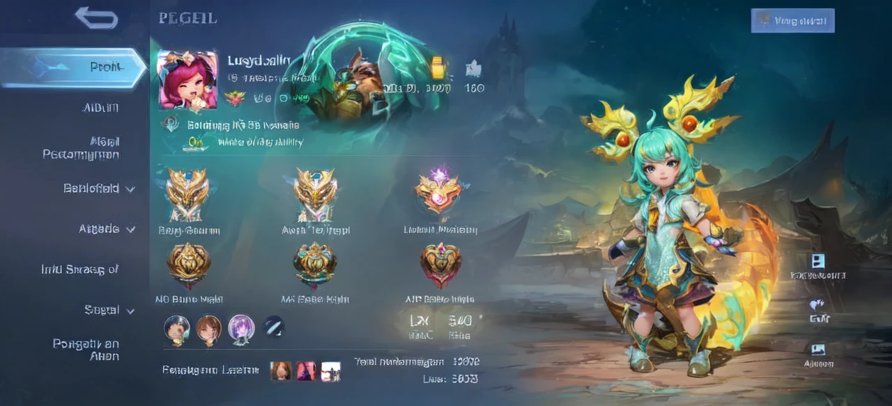 ((best quality)), ((masterpiece)), (detailed), perfect face, league of legends