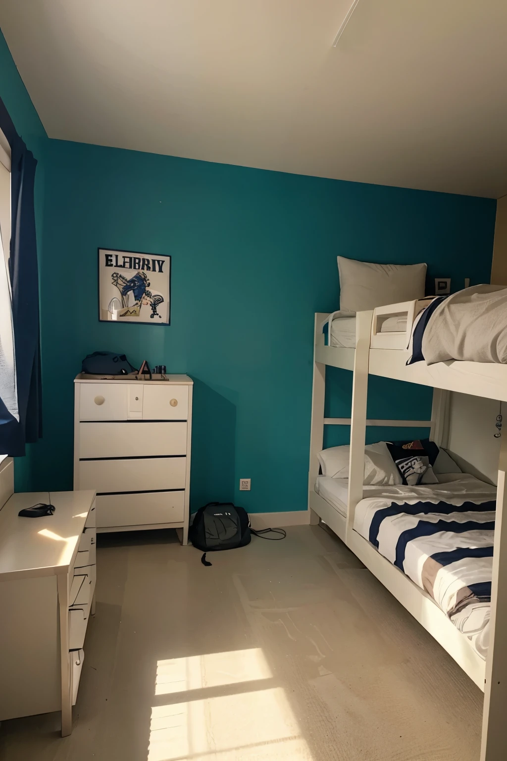 Althelete teenage boy's room