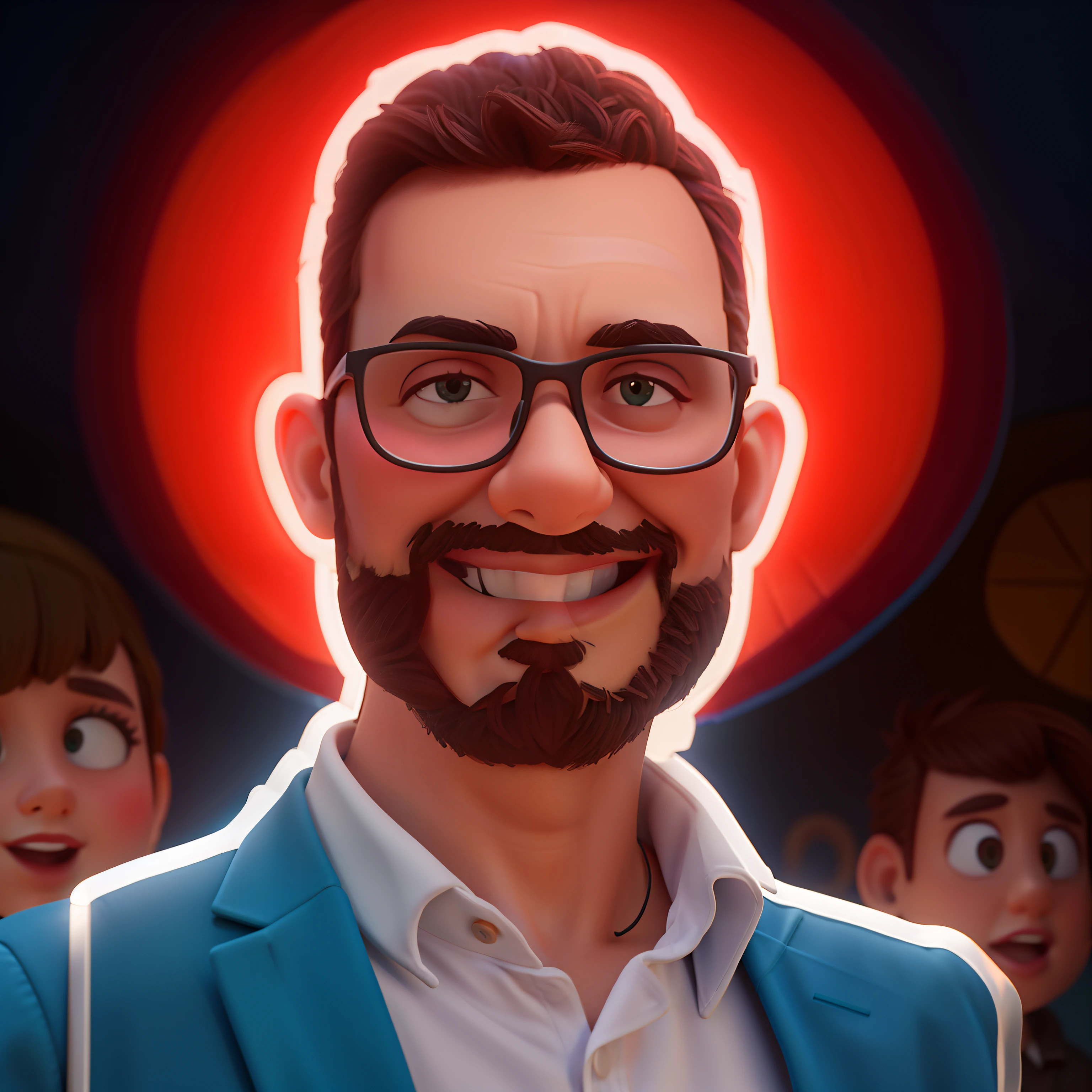 remove the bottom, And Pixar Ultra HD style, with side lighting