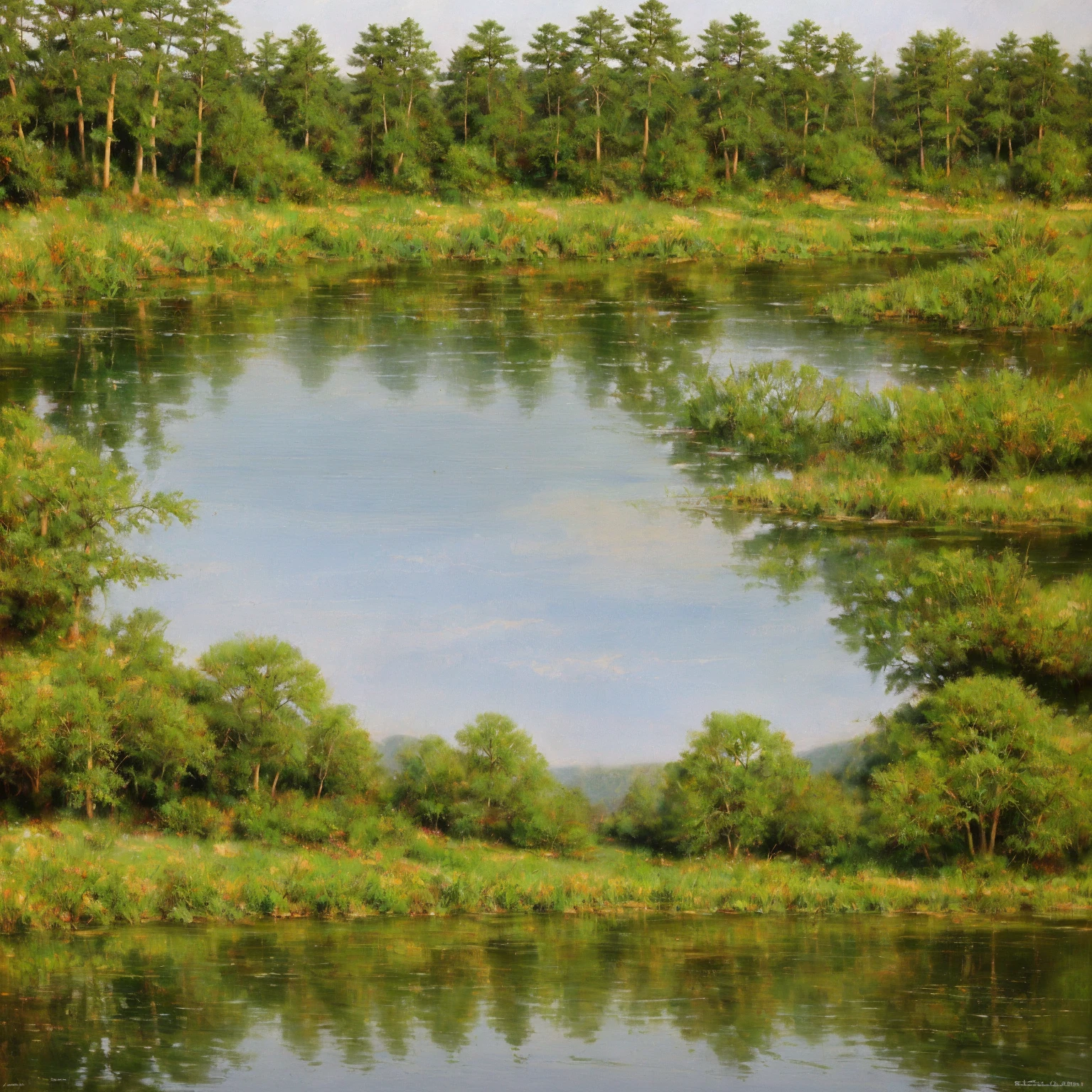 (Watercolor in Sargent style), (top-quality, masterpiece), A weeping willow tree, beautiful landscape, beautiful flowers, tall grass, beautiful lake by the tree, (best quality, 4k, 8k, high resolution, master Piece:1.2),ultra-detailed,(realistic, photorealistic, photo-realiStic:1.37), landscape, vibrant color Rs, natural lighting, serene, peaceful, tranquil, lush foliage, reflections in the lake, mist, golden hour