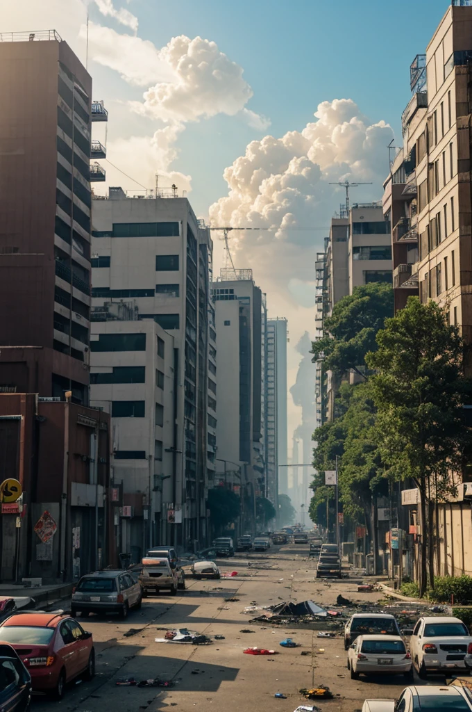 Pollution, anime