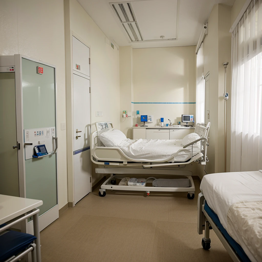 a hospital room