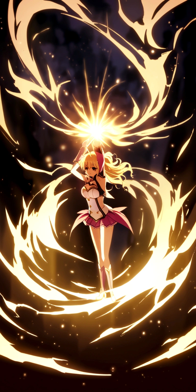 Yami Golden Darkness from anine to Love-ru in her battle uniform.