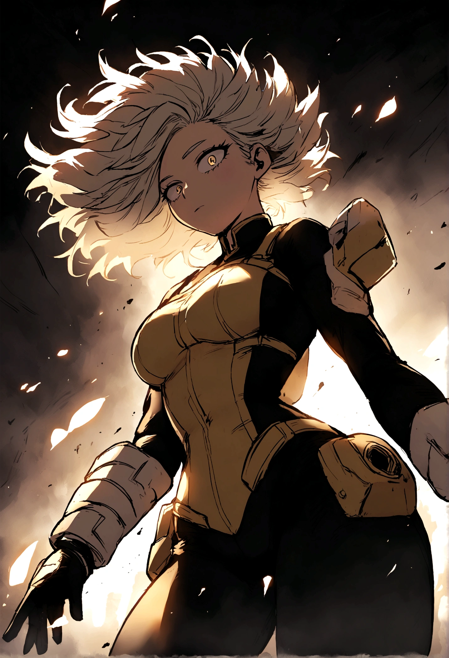 My hero academia female hero who can see the future