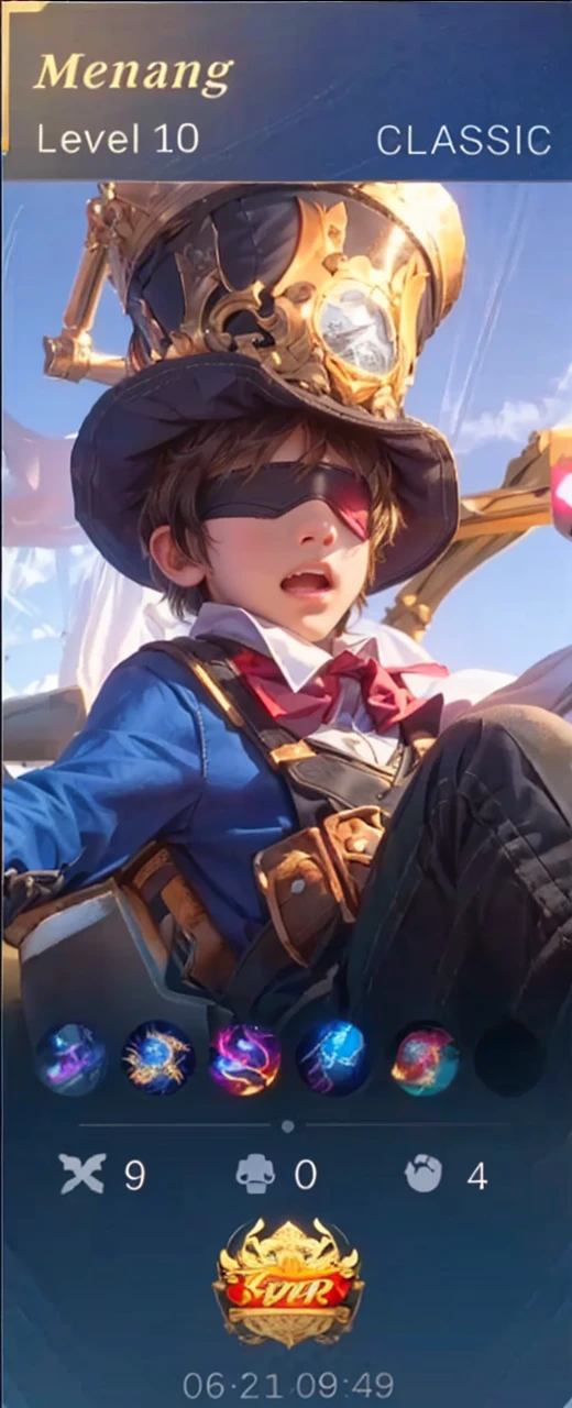 make him look like a cute 12 year old boy by wearing a hat and blindfold with very high resolution, namely 4k and ultra hd