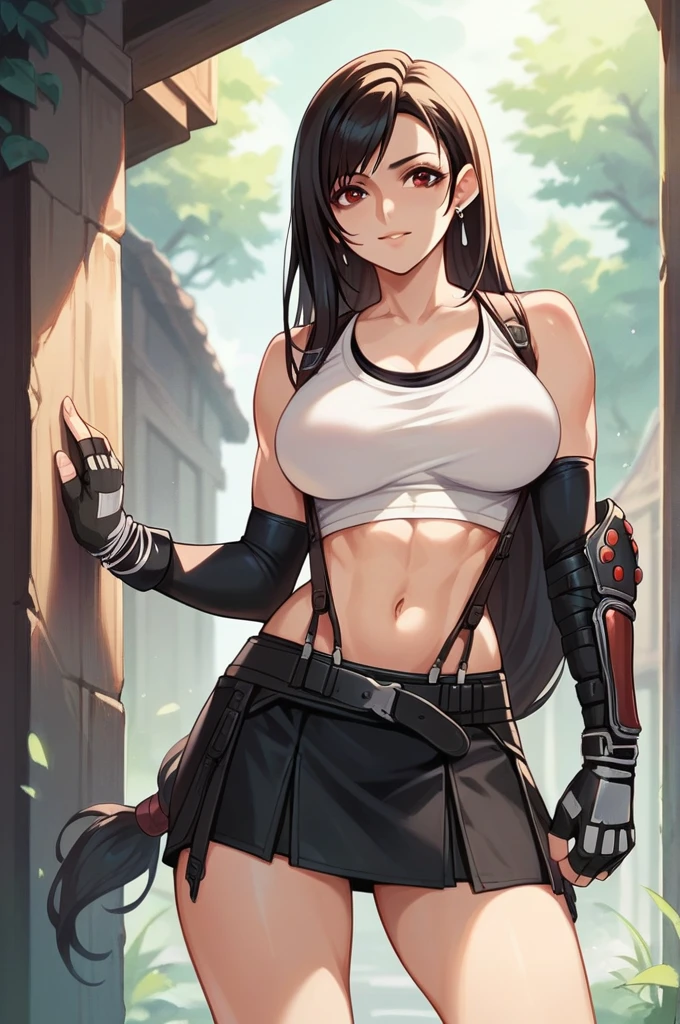 Masterpiece,bestquality,official style, final fantasy,tifa,cg,