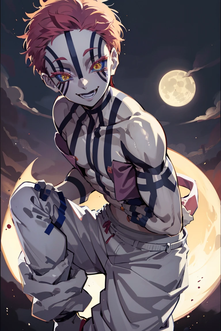 Agasa has no tattoos., Smiling in NSFW positions ,3rd waxing moon demon ,Kimizunoyaba ,Look at the scared face.,Formidable white,A cold smile