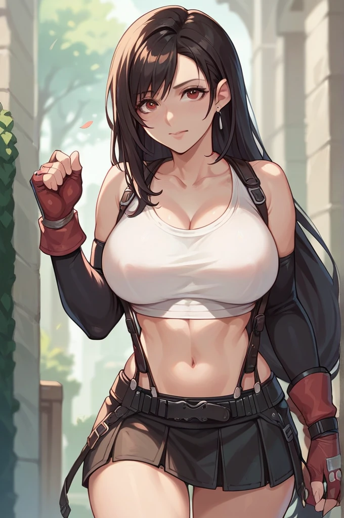 Masterpiece,bestquality,official style, final fantasy remake,tifa,cg