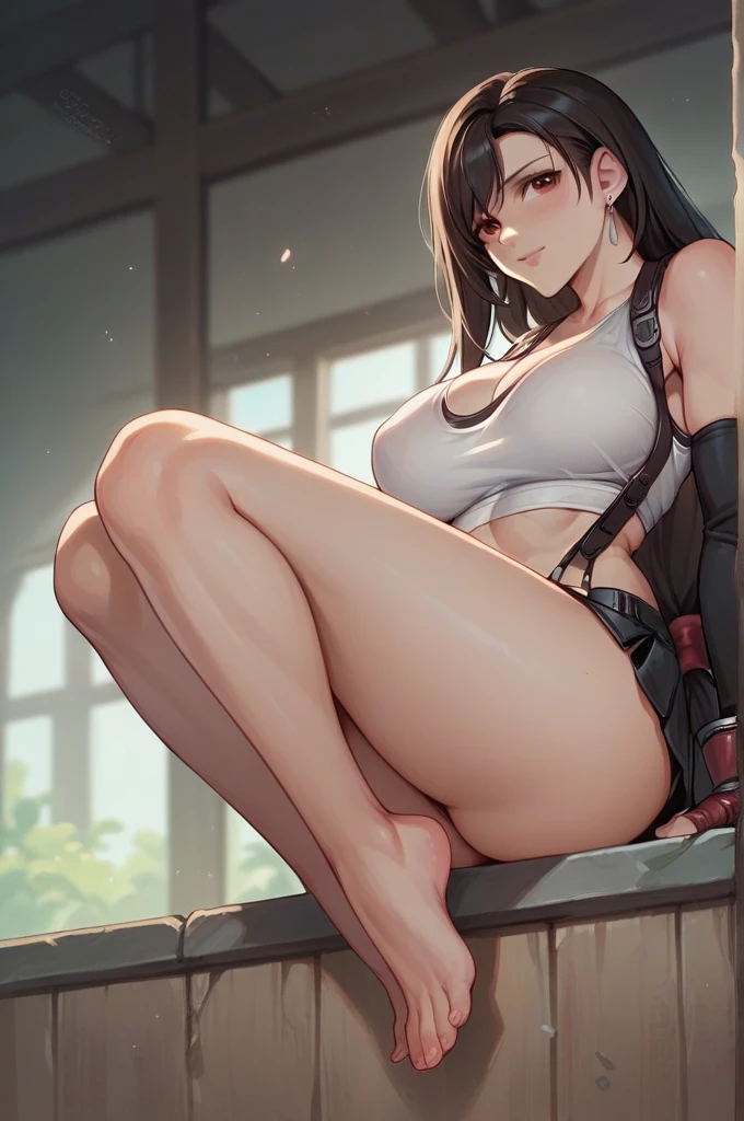 Masterpiece,bestquality,official style, final fantasy remake,tifa,cg