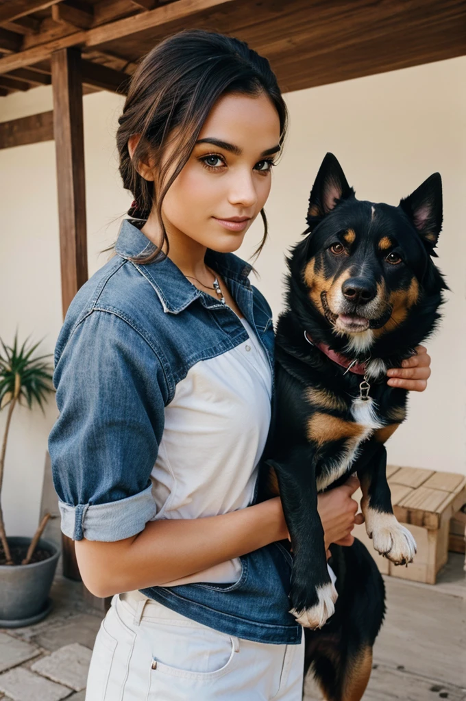 Cross breed of human and dog