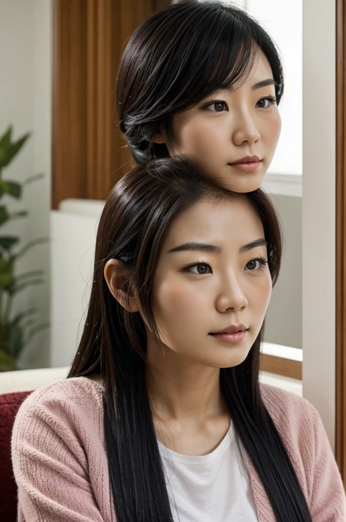 Generates an Asian woman