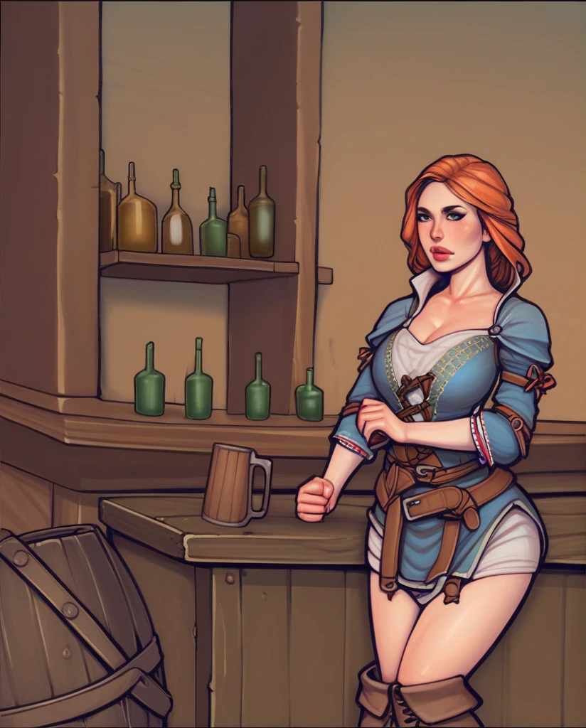 medieval fantasy, bar background