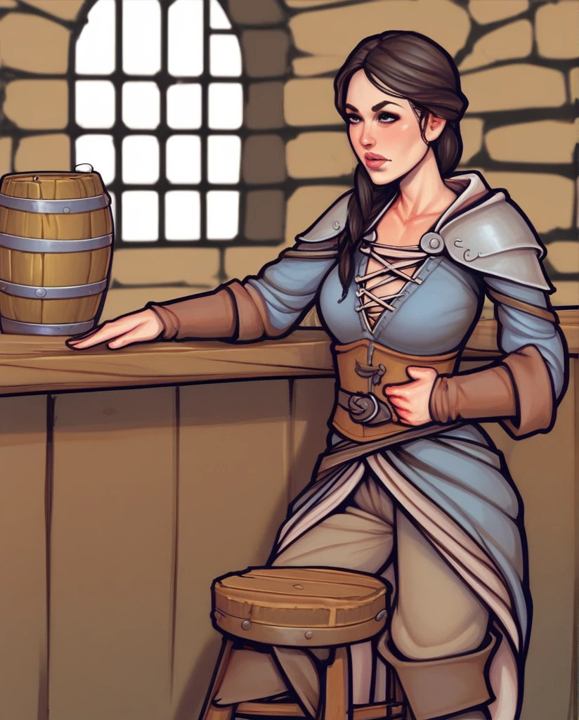 medieval fantasy, bar background