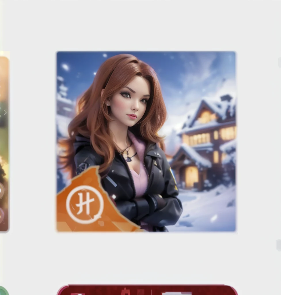 a close up of a cell phone with a picture of a woman, game screens hot, game icons, game icon asset, game icon, trending on artstationh, game assets, hq artwork, 3 d icon for mobile game, app icon, trending on artstationhq, character icon, mara jade, promo art, high quality screenshot, exploitable image, game ui