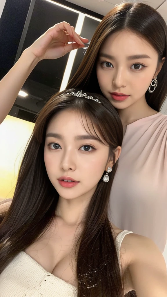 (32k,Very high resolution, Attention to detail, Very accurate,Beautiful Girl 1:1.5),RAW Photos & Realistic atmosphere,Beautiful dark blue eyes,Mouth details,Glossy Lips,Fine eyebrows,Soft white skin that shines in every detail,,Detailed drawn eyes、Very beautiful eyes with blue pupils,Detailed lips、Very beautiful face,Very well-formed face、A vivid face,Beautiful, shining lips,Beautiful Eyebrows,Infinite Reality,Best Design,(Insanely cute Japan ,Beautifully shaped breasts,Very cute beautiful girl,,Healthy Body,Excellent style:1.5),The best natural makeup,Japanese Ido,Korean Idol,Young sensual idol,Watery eyes,Dark and beautiful deep eyes,Beautiful ass,Beautiful feet:1.3),Ultra-high resolution、Natural and realistic faces,Her pure eyes are so cute,(((Photorealism,Photograph the whole body))),Reality Live Action,(Stylish and luxurious voluminous earrings,necklace,bracelet,Gyuru,shiny nail art,Gorgeous long dress,A luxurious and gorgeous coat,White G Strength,High heels,hair accessory,A calm and stylish girl,Shiny brown hair,Fancy hairstyles for parties,solo,upon,Smile a little,Esbian all over,Showing off full-body fashion,Red carpet, 一度見たら忘れられないGorgeous long dress,The only beauty,Young and pretty 15 year old girl,Very cute 15 year old girl:1.7),Night in Roppongi