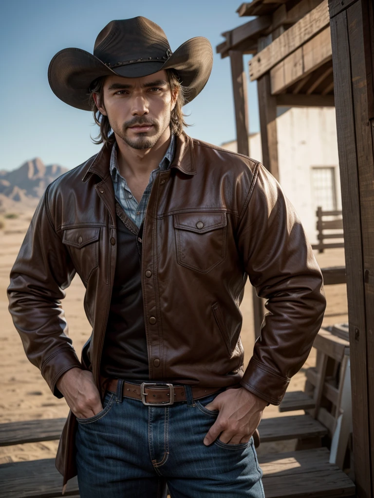 A handsome cowboy