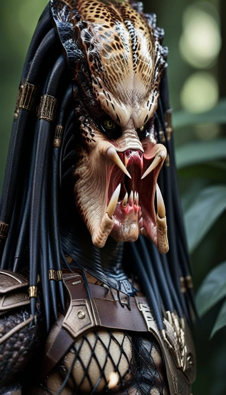Dark fantasy demonic predator,View your viewers,photograph,超detailed,detailed,8k best quality,Realistic,8k,Fine details,