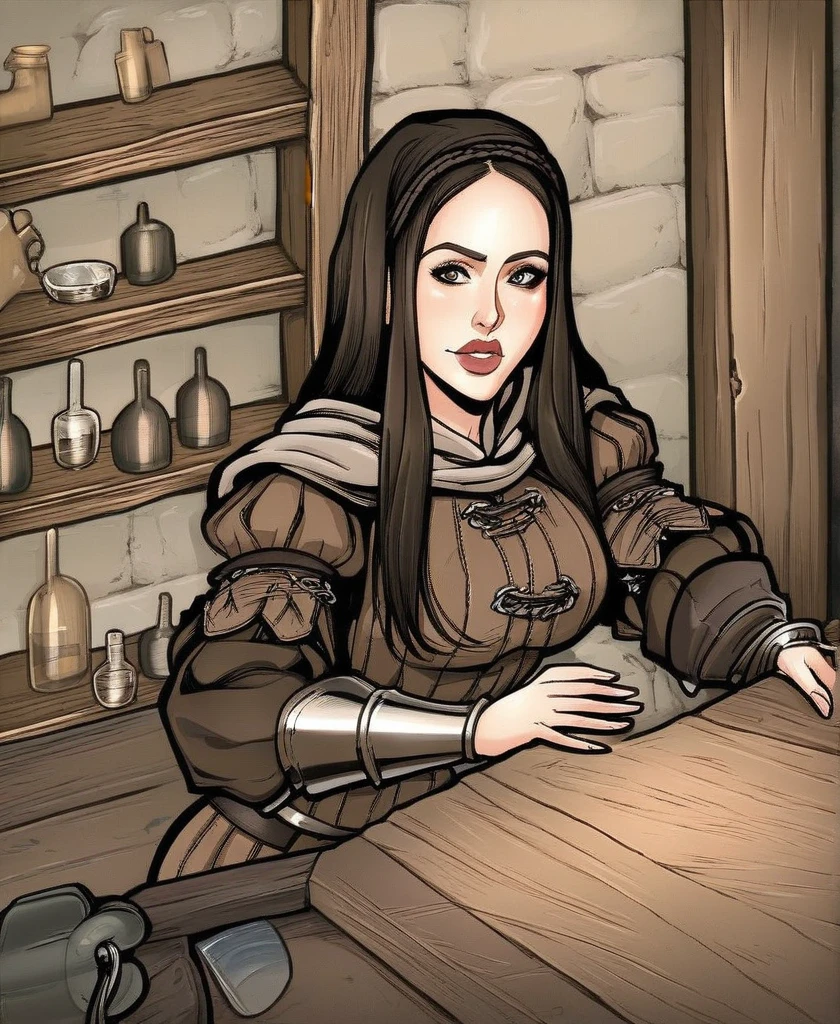 medieval fantasy, bar background