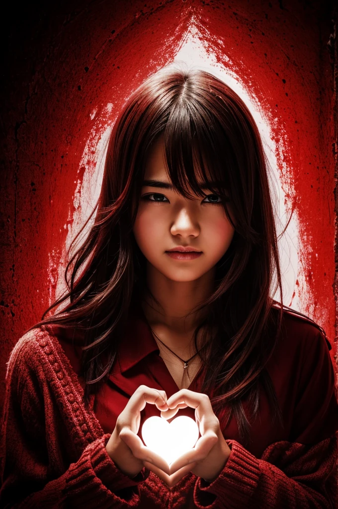 Bright heart that bleeds