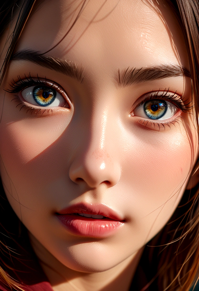8K,best quality, masterpiece, Ultra-high resolution, (Reality:1.4), RAW photos, (Real skin texture:1.3), (Film Grain:1.3), (Selfie Angle),1 Girl,Beautiful and detailed eyes and face,masterpiece, best quality,close up,Upper body,