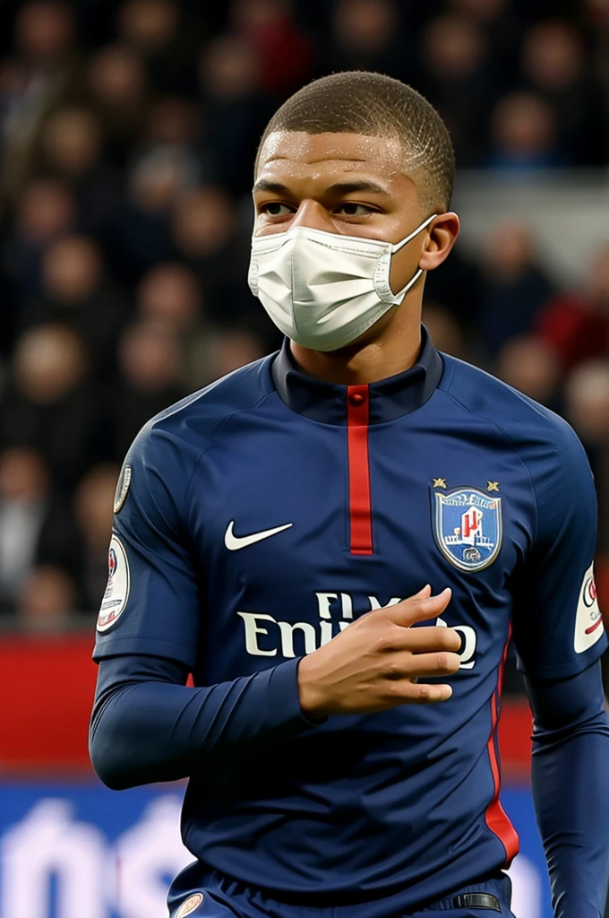 Kylian mbappe on mask