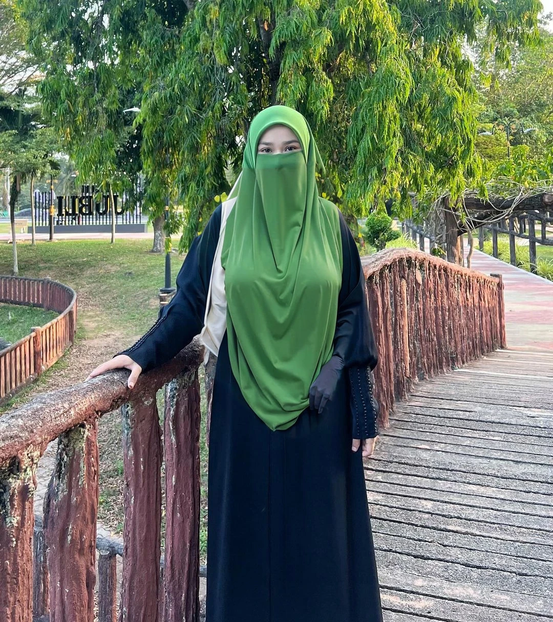 High resolution UHD, Improvement of quality, Soft lighting, Highly detailed, Very detailed on clothes, high quality clothes, Advanced Details, Sharp Focus, High resolution, Big Breasts, Breasts Covered With Hijab and Niqab, Real clothes, Real Lighting, Same clothes, Same Clothes With Big Breasts, Big Boob Under Niqab Covered, Biggest Boobs Under Niqab, Niqab big tit