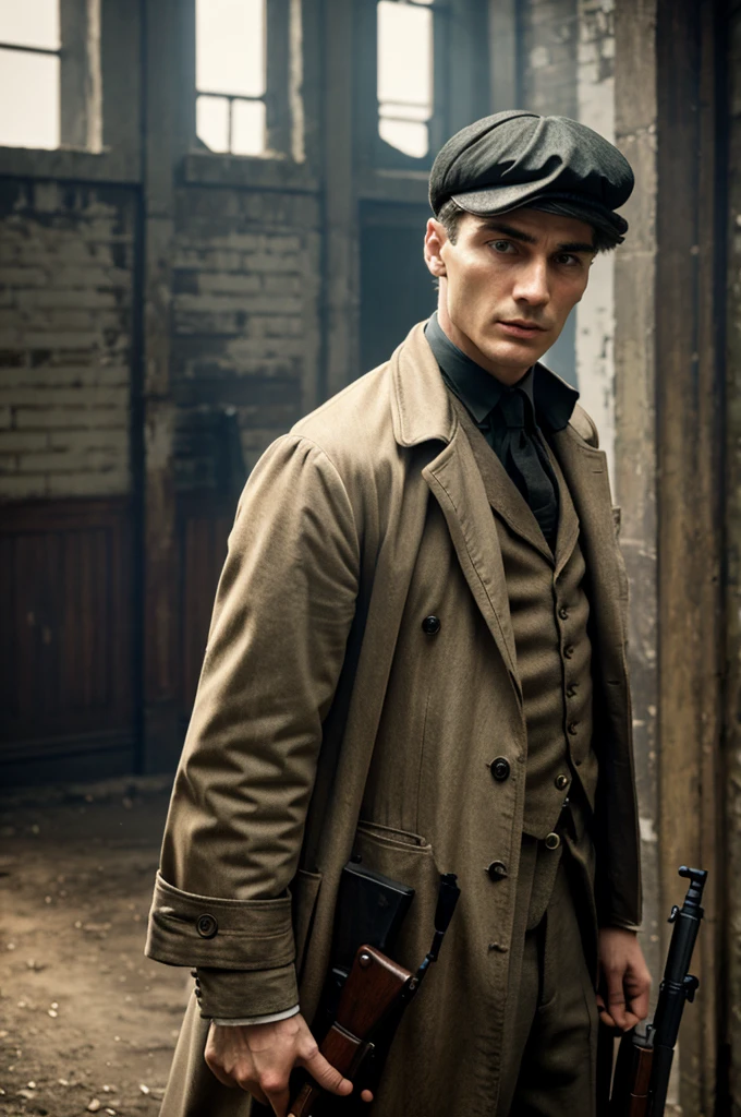 Thomas shelby with gun