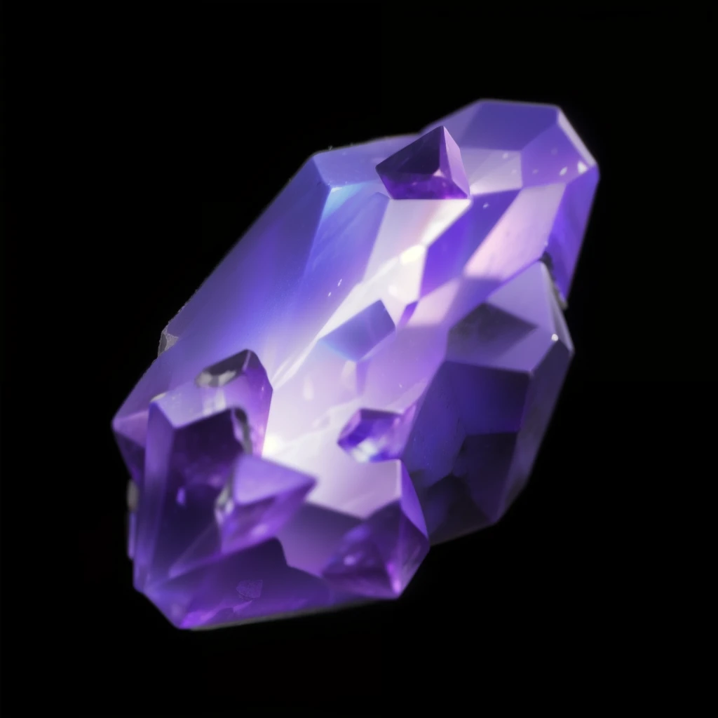 Purple colored stone,gem,Broken pieces,Game Icon Assets, 3D Rendering, Object Art, Stylized game icons,Stylized art,3d icons for mobile games,Diablo concept style,