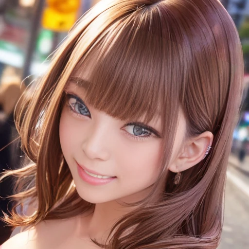 1 girl、Tokyo Street、Cityscape、(((Full nudity)))、Close-up、Laughter、、(8K、Raw photo、Highest quality、masterpiece:1.2)、(Realisticな、Photorealistic:1.37)、Highly detailed eyelash drawing、(((Best image quality))),huge 、Fine skin, (Beautiful Hair), (perfection Anatomy), (Realistic), (Dynamic Angle), Seductive pose,perfection,Sensual look、Highest quality、High resolution、