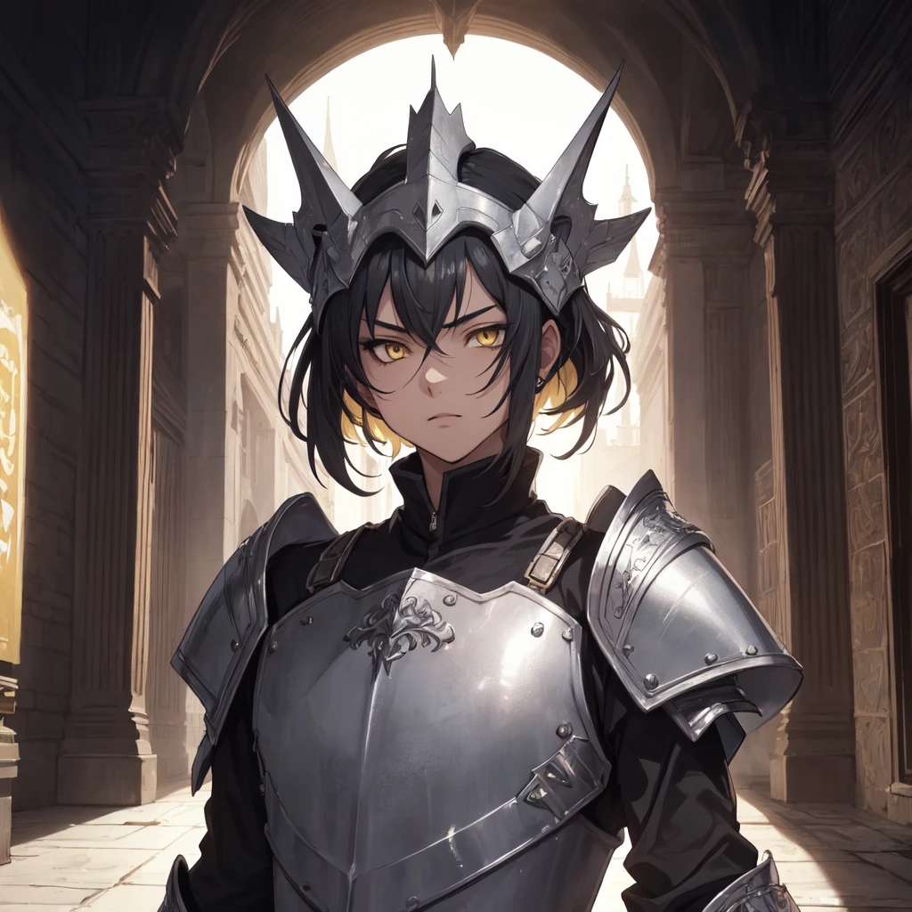 128K Ultra High Definition,
128K Ultra High Quality,
128K Ultra High Resolution,
Best Definition,
Best Quality,
Best Resolution,
Perfectly Detailed,
Perfectly Designed,
Extremely Detailed,
Extremely Designed,
Hyper Detailed,
Hyper Definition,
Hyper Quality,
Hyper Resolution,
Masterpiece,
(((Anime))),
Body Shot,
(((Boy))),
Handsome,
Muscular Body,
(((Black Mid Hair))),
(((Yellow Eyes))),
(((Silver Warlord Armor))),
(((Inside Of Medieval Royal Palace Background Scenery))),