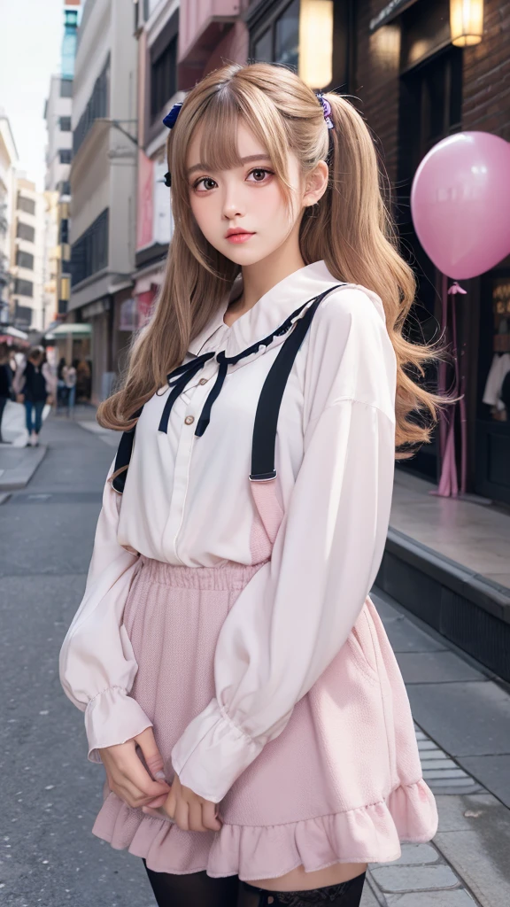## Olchan

**Face:**

* Big eyes, double eyelids
* Small nose, high nose bridge
* Plump lips
* V-line jaw
* White and clear skin

**Hair:**

* Straight, wavy, or curly
* Light brown, blonde, pink, purple
* With or without bangs

**Clothing:**

* Olchan fashion (girly, casual, street)
* Trendy items
* Bright colors, pastels

**Background:**

* Simple background
* Cute motifs like flowers, balloons, animals

**Other:**

* Anime style, manga style
* Realistic texture
* High resolution

**Reference images:**

* [URL of Olchan image]
* [URL of Olchan image]
* [URL of Olchan image]

**Prompt:**
