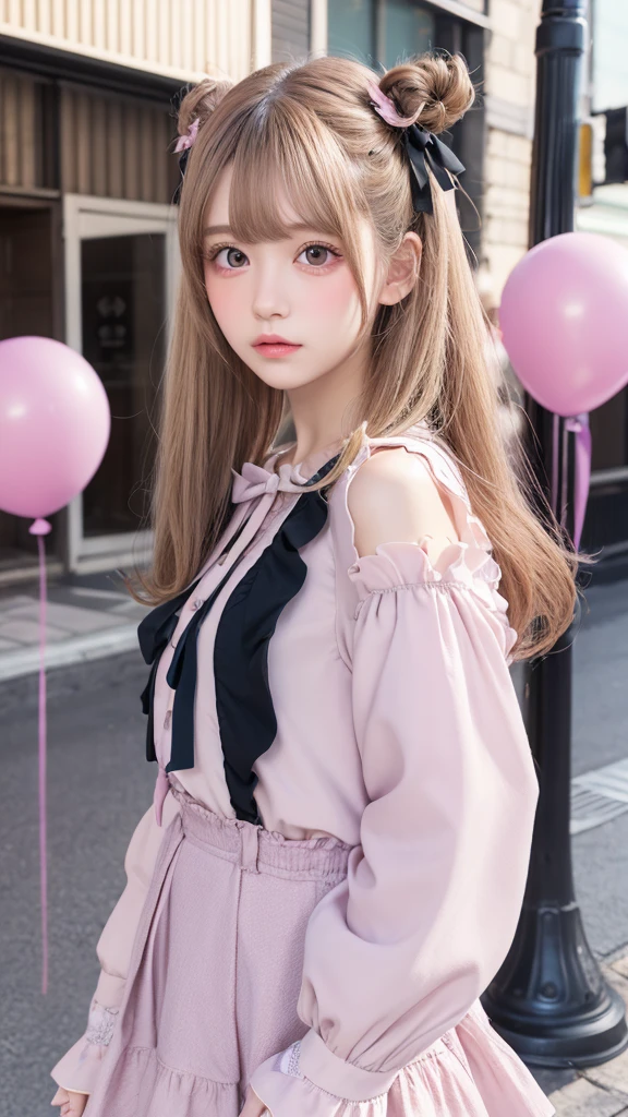 ## Olchan

**Face:**

* Big eyes, double eyelids
* Small nose, high nose bridge
* Plump lips
* V-line jaw
* White and clear skin

**Hair:**

* Straight, wavy, or curly
* Light brown, blonde, pink, purple
* With or without bangs

**Clothing:**

* Olchan fashion (girly, casual, street)
* Trendy items
* Bright colors, pastels

**Background:**

* Simple background
* Cute motifs like flowers, balloons, animals

**Other:**

* Anime style, manga style
* Realistic texture
* High resolution

**Reference images:**

* [URL of Olchan image]
* [URL of Olchan image]
* [URL of Olchan image]

**Prompt:**
