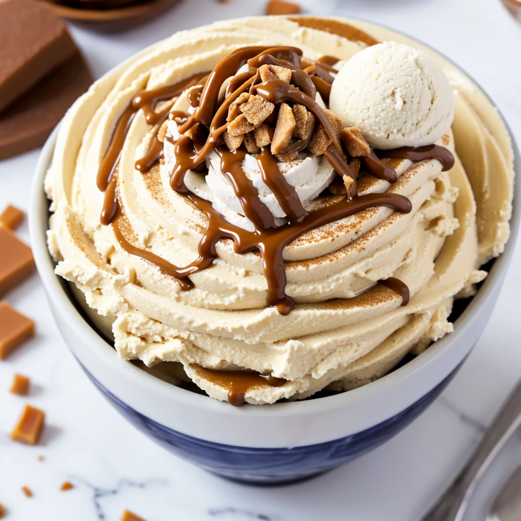 Salted Caramel Protein Gelato