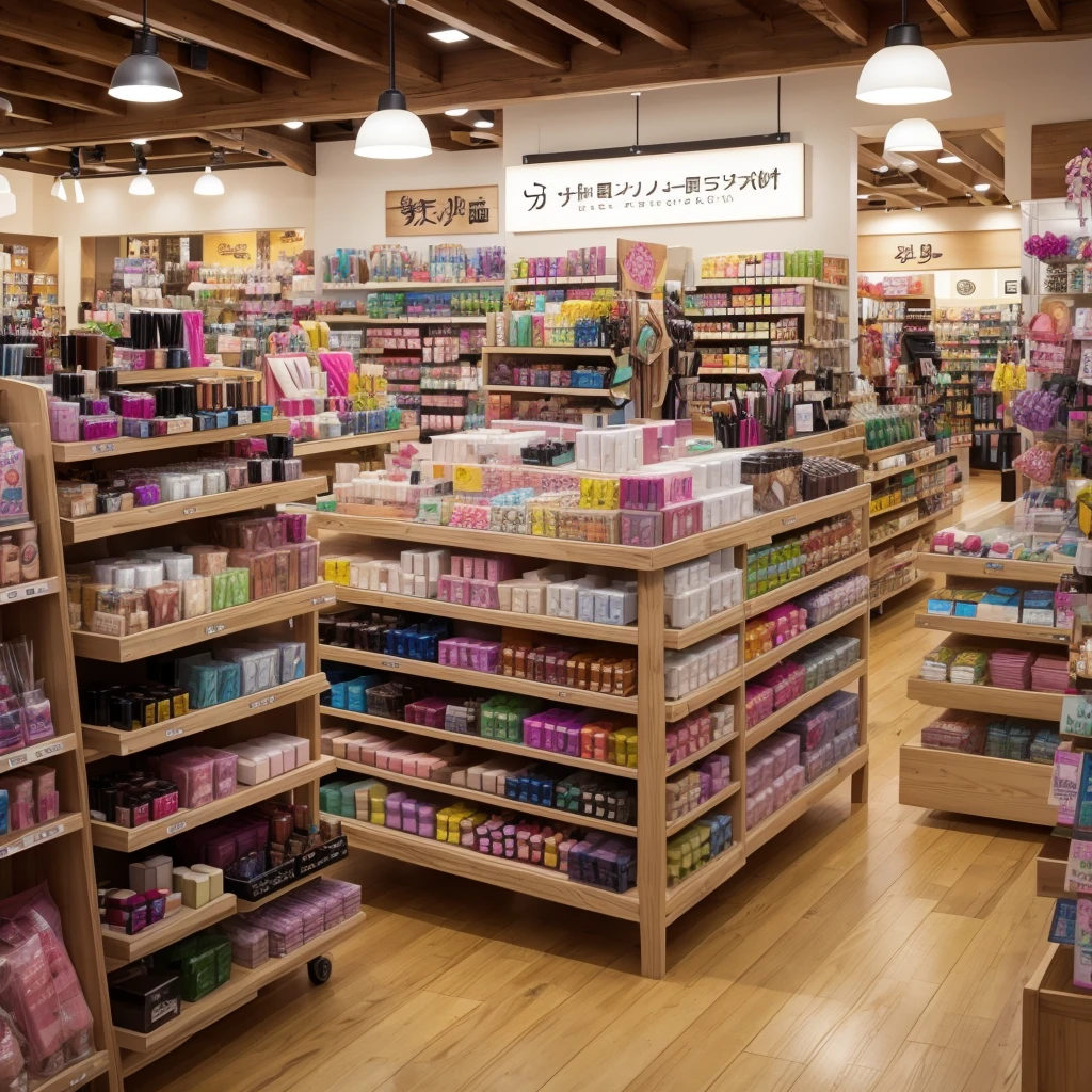 indoor、shop、cosmetics