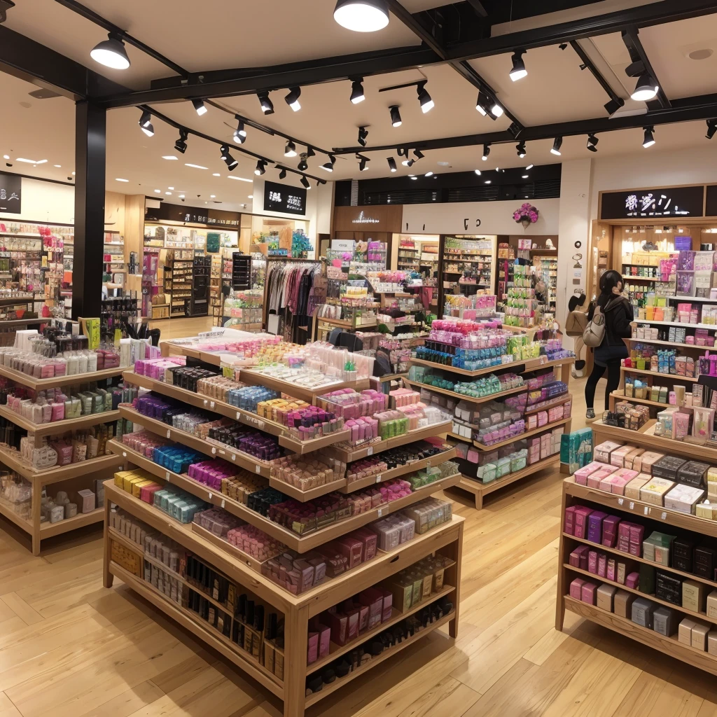indoor、shop、cosmetics