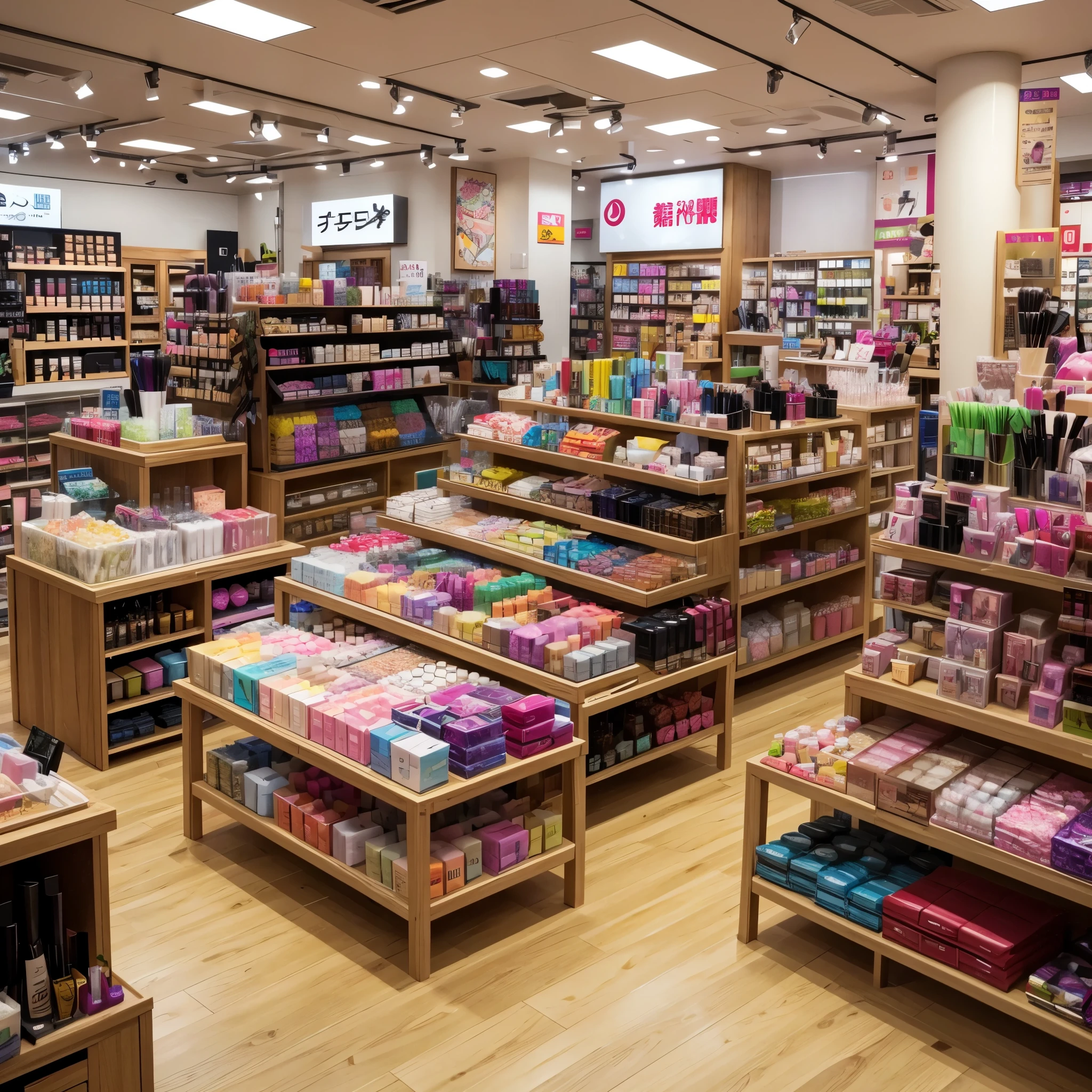 indoor、shop、cosmetics
