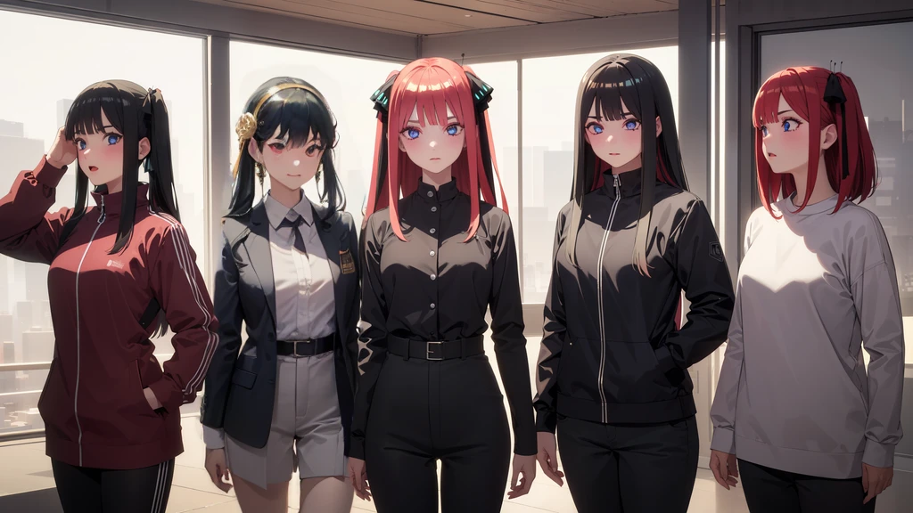 aayorf, sidelocks, gold hairband, hair ornament, red eyes, gold earring,
BREAK ((Official Outfit:1.5)),
BREAK Cyberpunk_CityView, Before Window, standing at attention,armpits,arm up,
BREAK (masterpiece:1.2), best quality, high resolution, unity 8k wallpaper, (illustration:0.8), (beautiful detailed eyes:1.6), extremely detailed face, perfect lighting, extremely detailed CG, (perfect hands, perfect anatomy),