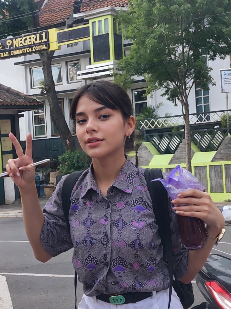 Beautiful girl with tiny boobs
