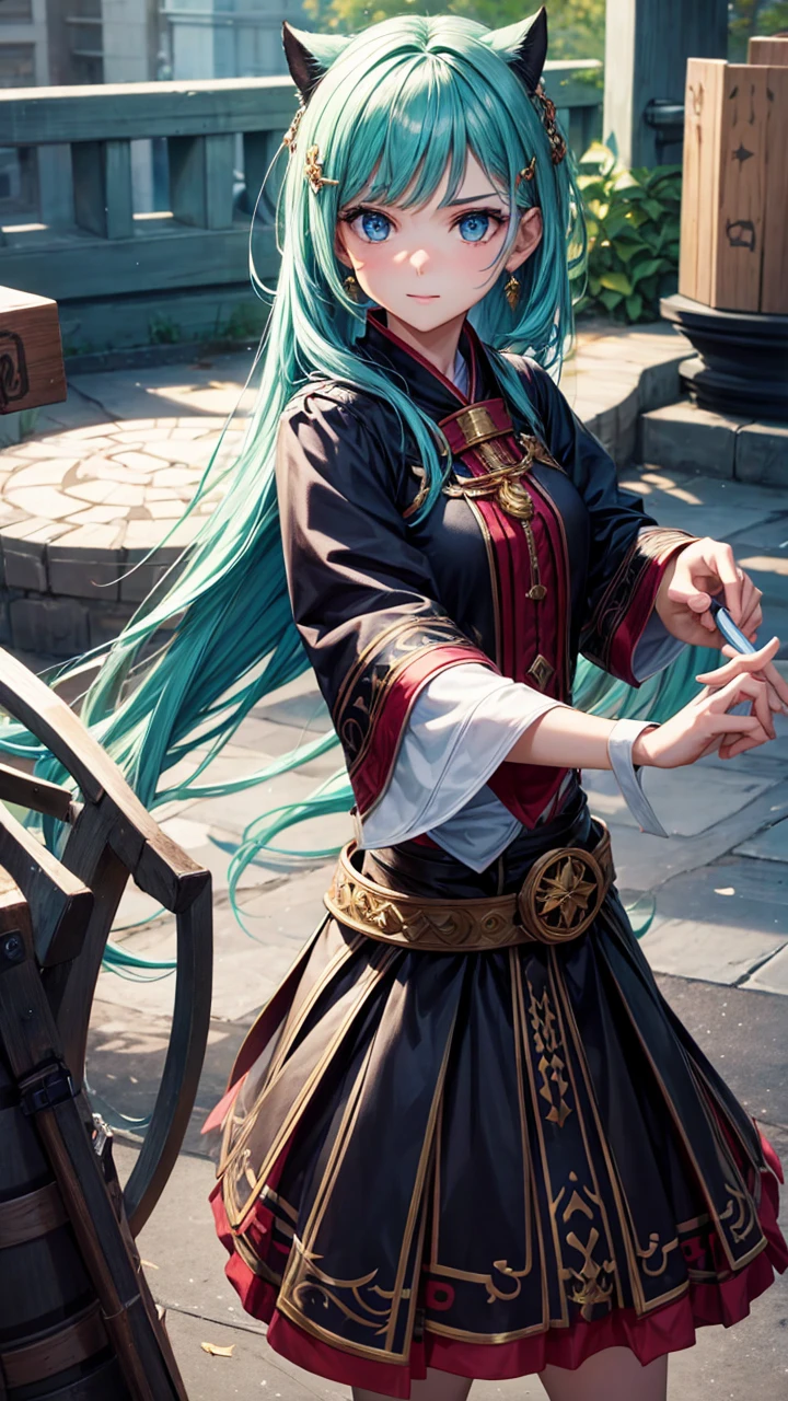 make it more more beautiful and look like animet character