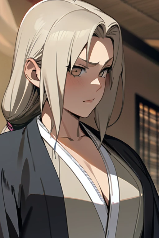 ((Best quality)), ((masterpiece)), (detailed), 18+ Tsunade from the Naruto anime, in