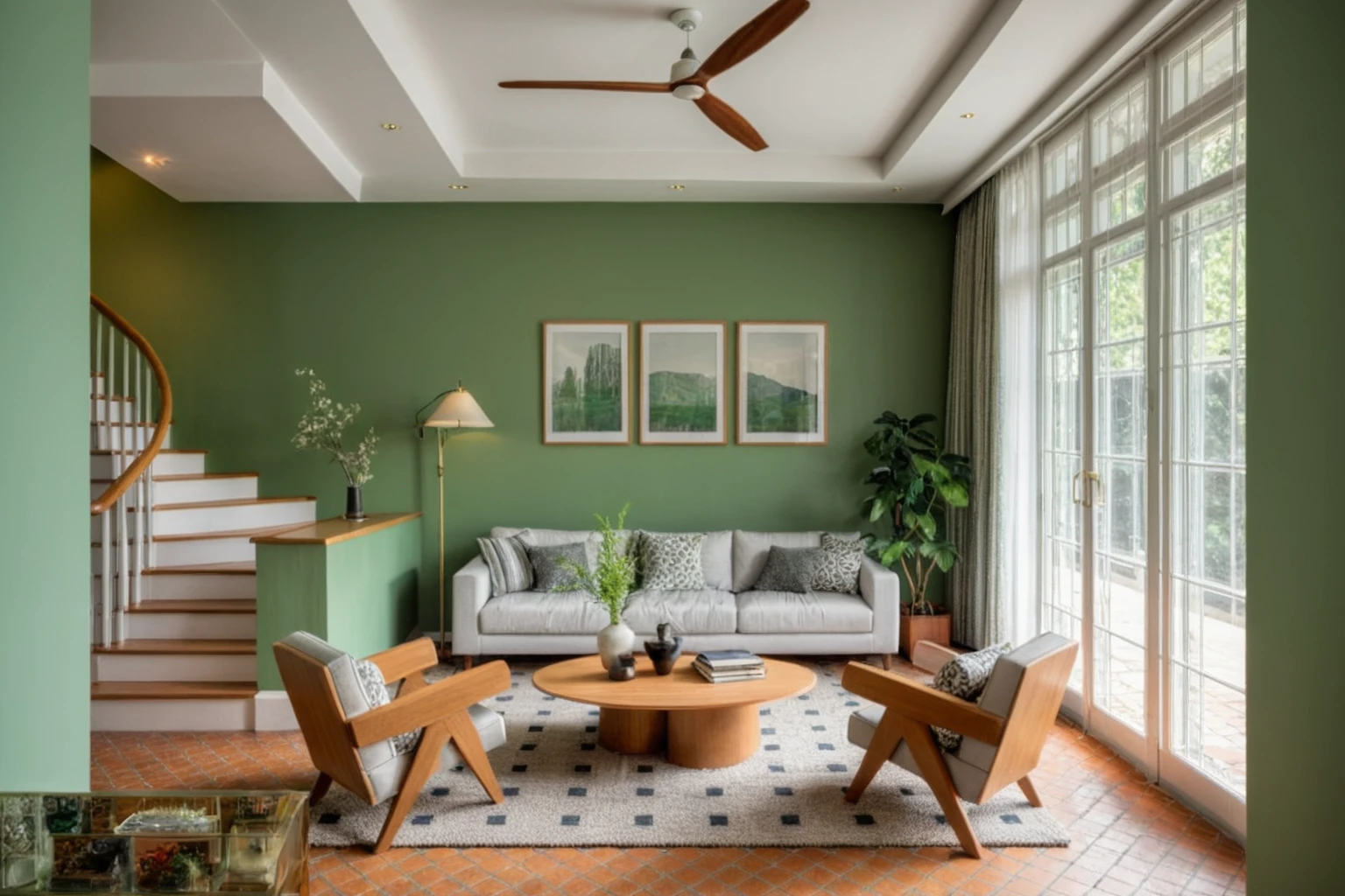 Raw photo,Masterpiece, high quality, tone green
, wall deco decorations, best quality, authentic, super detail, interior, indoors, bedroom style modern , (daylight:1.1), vivid colour, (realistic:1.2).