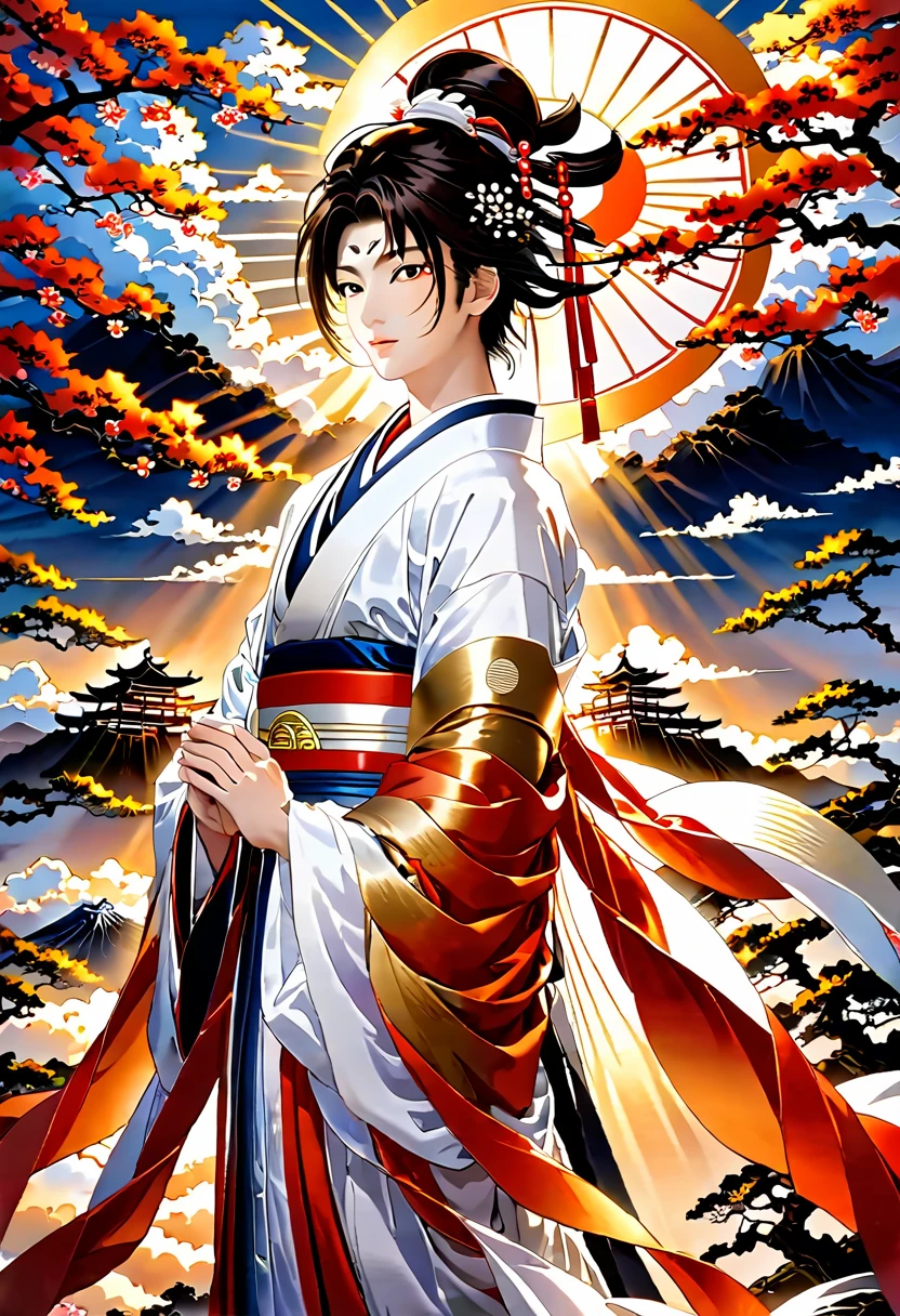 A  of heaven in the land of the rising sun, a wonderful world,
