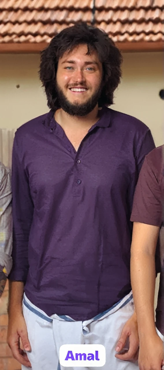 man antmdlra, face, 