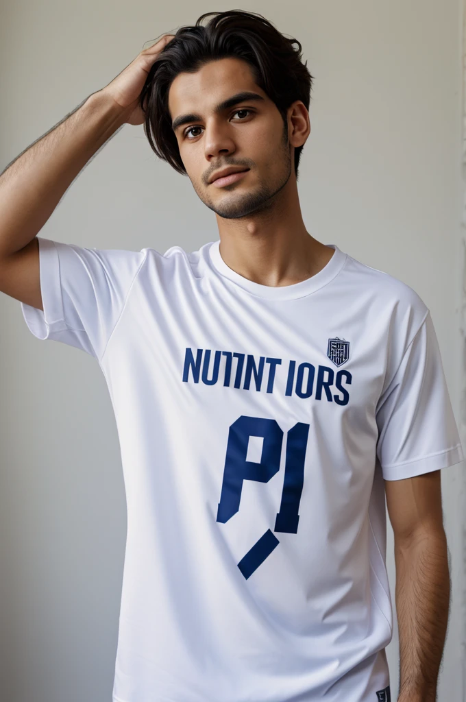 Ugly Bety wearing a shirt with the number 10