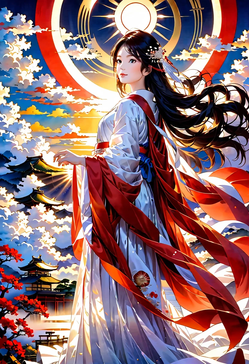 A woman of heaven in the land of the rising sun, a wonderful world,