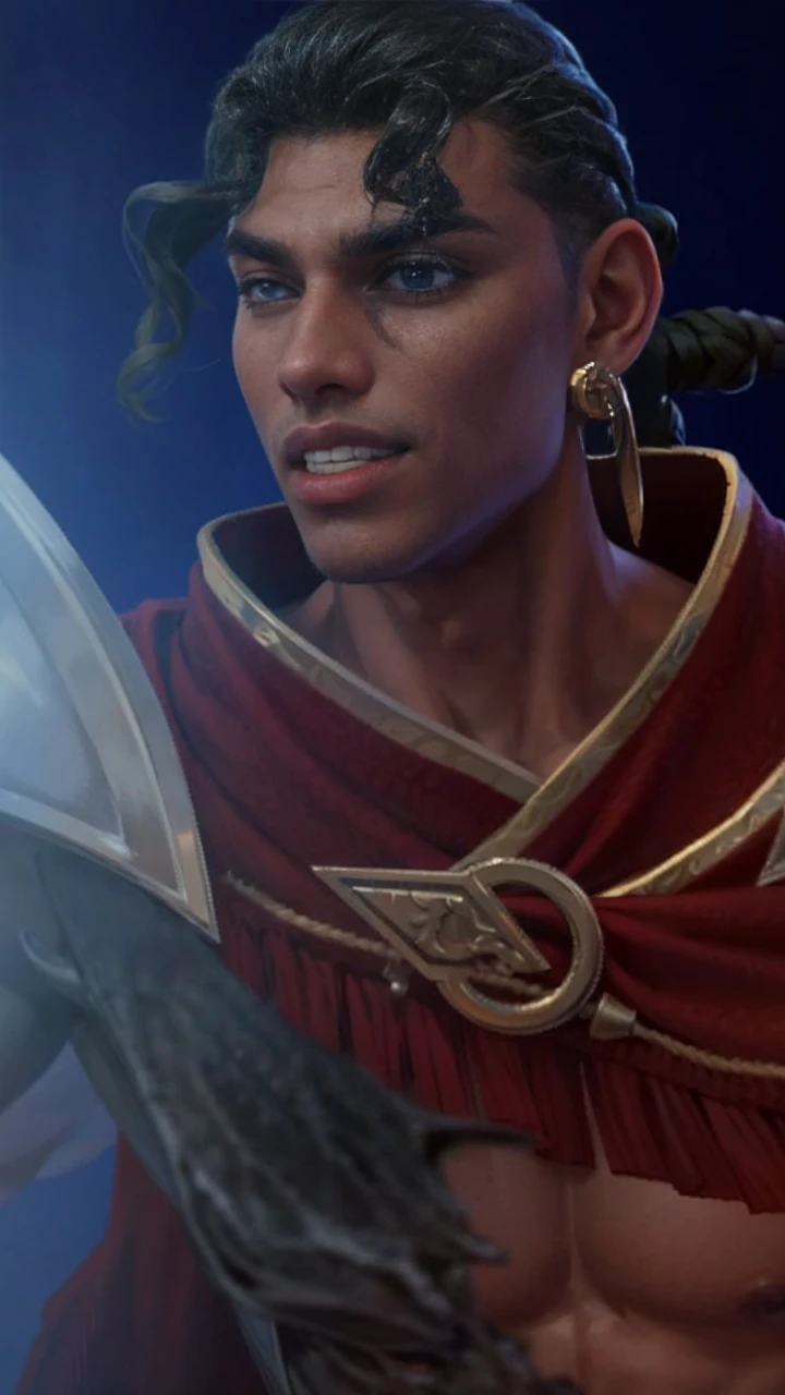 Best quality, masterpiece, detailed skin texture, detailed clothes texture, detailed face, super detail, 8k, intricate detail, 1 boy, The color doesn't change, Muscle guy, 1 guy