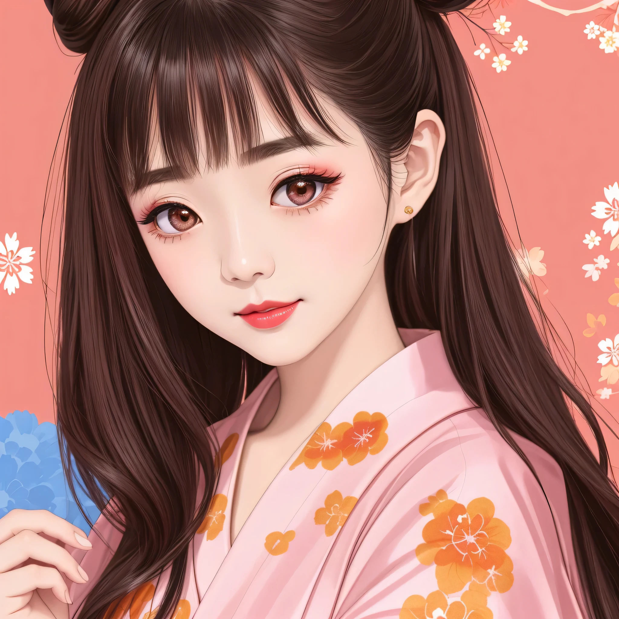 Each has a different expression2People and sisters、(2 girls)、⦅Dancing traditional arts with grace)、((Big Breasts、Small Face、Not exposed))、Highest quality、masterpiece、(Black Hair、Bun Hair)、Brown Eyes、⦅Wide angle、Angle from above the waist、雑誌の表紙のtracing、Their gazes are different, staring into the distance⦆、(8K High Quality、masterpiece、High resolution、Realistic and beautiful light and shadow、(Highest quality)、(High Resolution)、(Very delicate and beautiful)、(Beautiful 8k face)、(With a smile、Beautiful eyes)、(Clear skin)、(Soft hair)、(8Head to Body)、(A Japanese-style yukata kimono with red, pink, orange and blue floral patterns on a white background, interspersed with gold powder、Wearing a yukata2Beautiful Japanese girls)、((Tanabata decoration background))、((Small Face))、(arms up)、Thin and small nose、(Red lipstick)、(Make your cheeks red)、(Glossy skin)、((Ink painting style))、Very thin eyebrows、Overall ultra-high image quality、(She is wearing maiko-style makeup.)、Whitening、Long and beautiful eyelashes、Glowing Skin、(Red cheeks),Straight nose、masterpiece、Highest quality、whole body、 Eyebrows visible through hair、Bun Hair、Grin、gal、コgal、Viewer's eyes、Plaid、Stylish、woman、fine、tracing、
Waiting to start