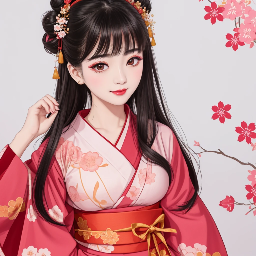 Each has a different expression2People and sisters、(2 girls)、⦅Dancing traditional arts with grace)、((Big Breasts、Small Face、Not exposed))、Highest quality、masterpiece、(Black Hair、Bun Hair)、Brown Eyes、⦅Wide angle、Angle from above the waist、雑誌の表紙のPause、Their gazes are different, staring into the distance⦆、(8K High Quality、masterpiece、High resolution、Realistic and beautiful light and shadow、(Highest quality)、(High Resolution)、(Very delicate and beautiful)、(Beautiful 8k face)、(With a smile、Beautiful eyes)、(Clear skin)、(Soft hair)、(8Head to Body)、(A Japanese-style yukata kimono with red, pink, orange and blue floral patterns on a white background, interspersed with gold powder、Wearing a yukata2Beautiful Japanese girls)、((Tanabata decoration background))、((Small Face))、(arms up)、Thin and small nose、(Red lipstick)、(Make your cheeks red)、(Glossy skin)、((Ink painting style))、Very thin eyebrows、Overall ultra-high image quality、(She is wearing maiko-style makeup.)、Whitening、Long and beautiful eyelashes、Glowing Skin、(Red cheeks),Straight nose、masterpiece、Highest quality、whole body、 Eyebrows visible through hair、Bun Hair、Grin、Gal、コGal、Viewer's Eyes、Plaid、Stylish、woman、fine、Pause、
Waiting to start