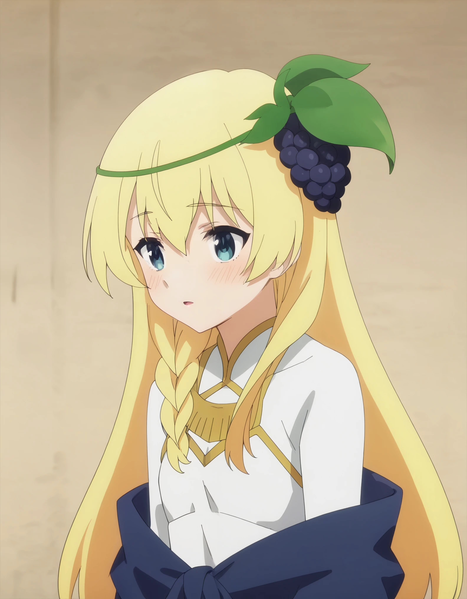 score_8_up, score_7_up, score_6_up, uncensored, anime screencap, (flat shadows, flat colors), Iris, upper body