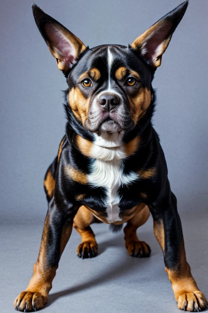 The mutant dog is a fantastic animal, which can be created through genetic manipulation or mutation. She may have unusual features, such as extra limbs, tails or horns. Her fur may be unusual colors or patterns.. Such dogs can be very unusual and attractive for fans of science fiction and fantasy..